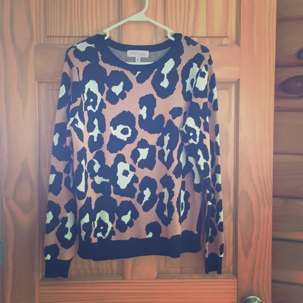 Philosophy Leopard Sweater
